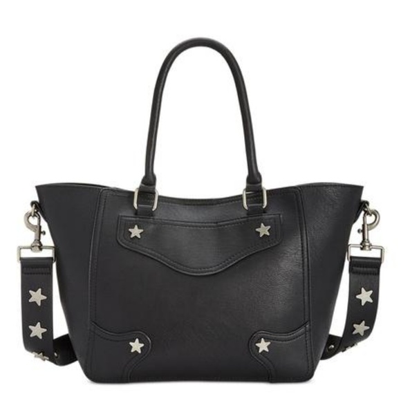 INC International Concepts Handbags - INC Vegan Leather Star Studded Tote Handbag